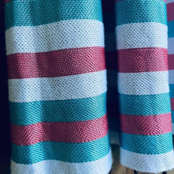 Anthropologie Cecilia Prado Knitted Midi Skirt in Striped A-Line Size M - Picture 11 of 16